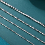 ギャラリービューアに画像を読み込み、Belcher Link Chain - 2mm〜6mm (White Gold)
