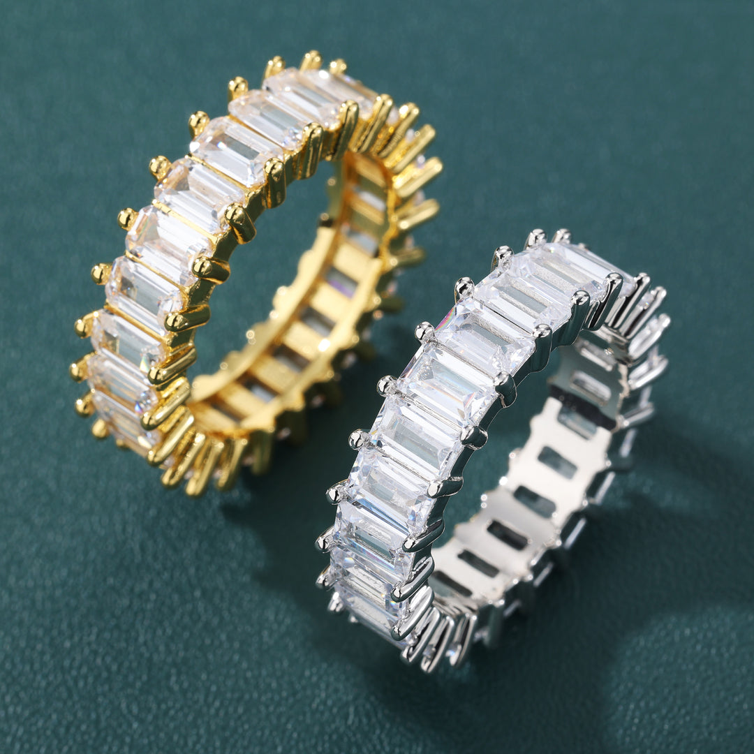 Eternity Baguette Ring (18K Gold)