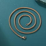 ギャラリービューアに画像を読み込み、Belcher Link Chain - 2mm〜6mm (Rose Gold)
