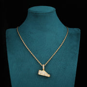 Icy Step Pendant - (18K Gold)【無料ネックレス付属】