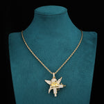 ギャラリービューアに画像を読み込み、Heavenly Trigger Pendant - (18K Gold)【無料ネックレス付属】