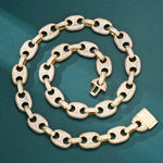 ギャラリービューアに画像を読み込み、Gucci Cuban Chain - 12mm (18K Gold)
