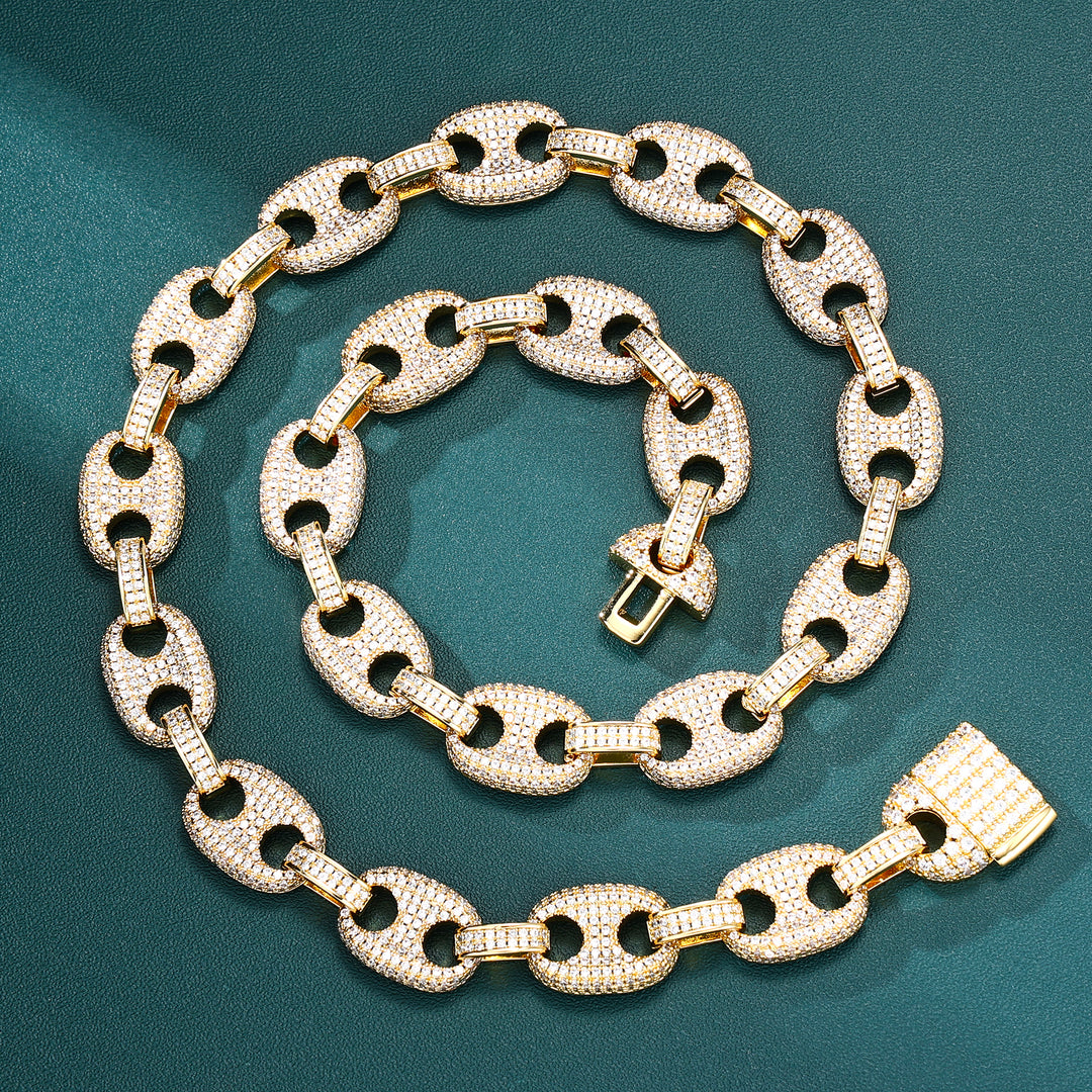 Gucci Cuban Chain - 12mm (18K Gold)