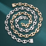 ギャラリービューアに画像を読み込み、Gucci Cuban Chain - 12mm (18K Gold)
