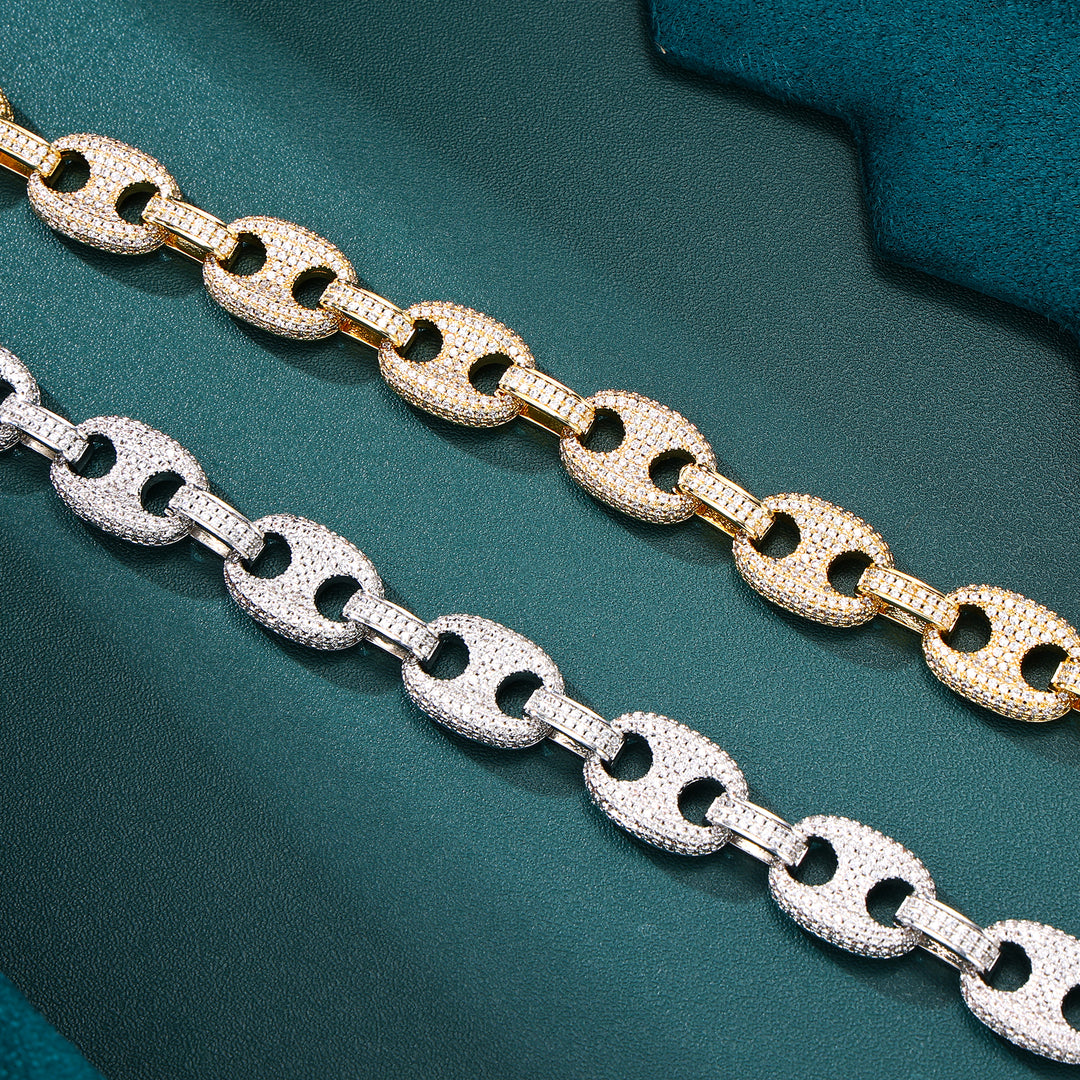 Gucci Cuban Chain - 12mm (18K Gold)