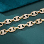 ギャラリービューアに画像を読み込み、Gucci Cuban Chain - 12mm (18K Gold)
