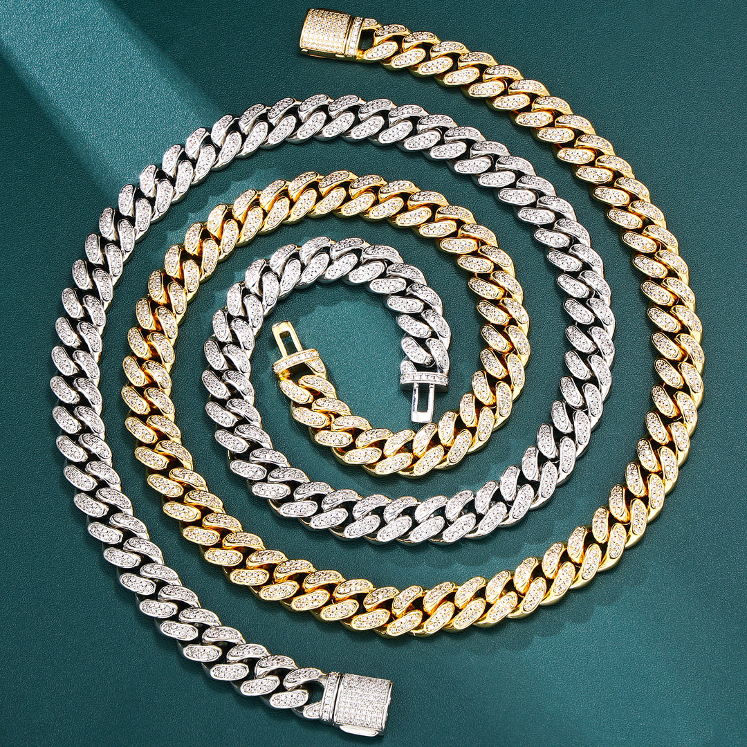 Cuban Chain - 12mm (18K Gold)