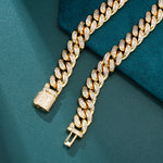 ギャラリービューアに画像を読み込み、Cuban Chain - 12mm (18K Gold)
