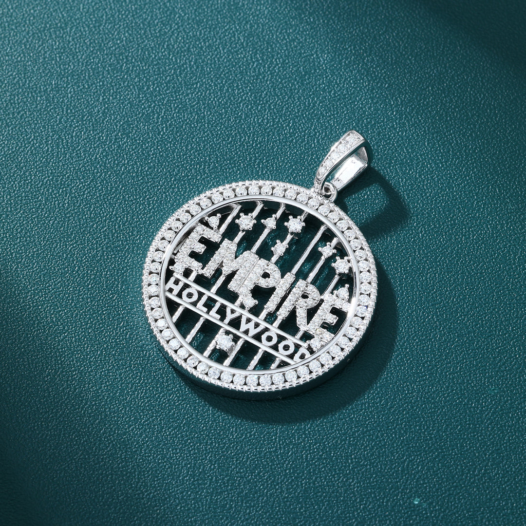 EMPIRE HOLLYWOOD Pendent - 30mm (White Gold)