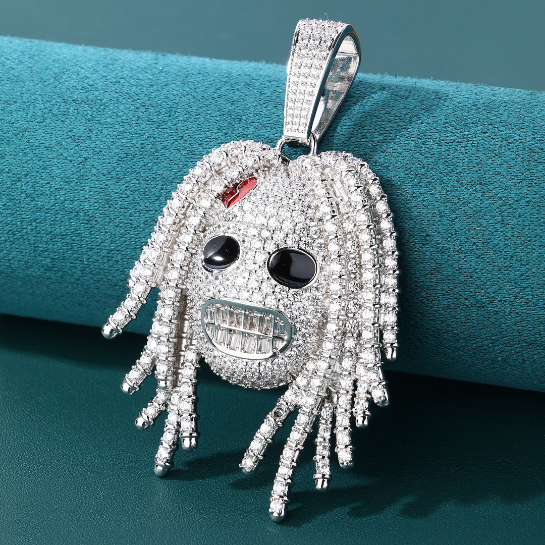 Dread Pendant × Tennis Chain(5mm)【受注販売】