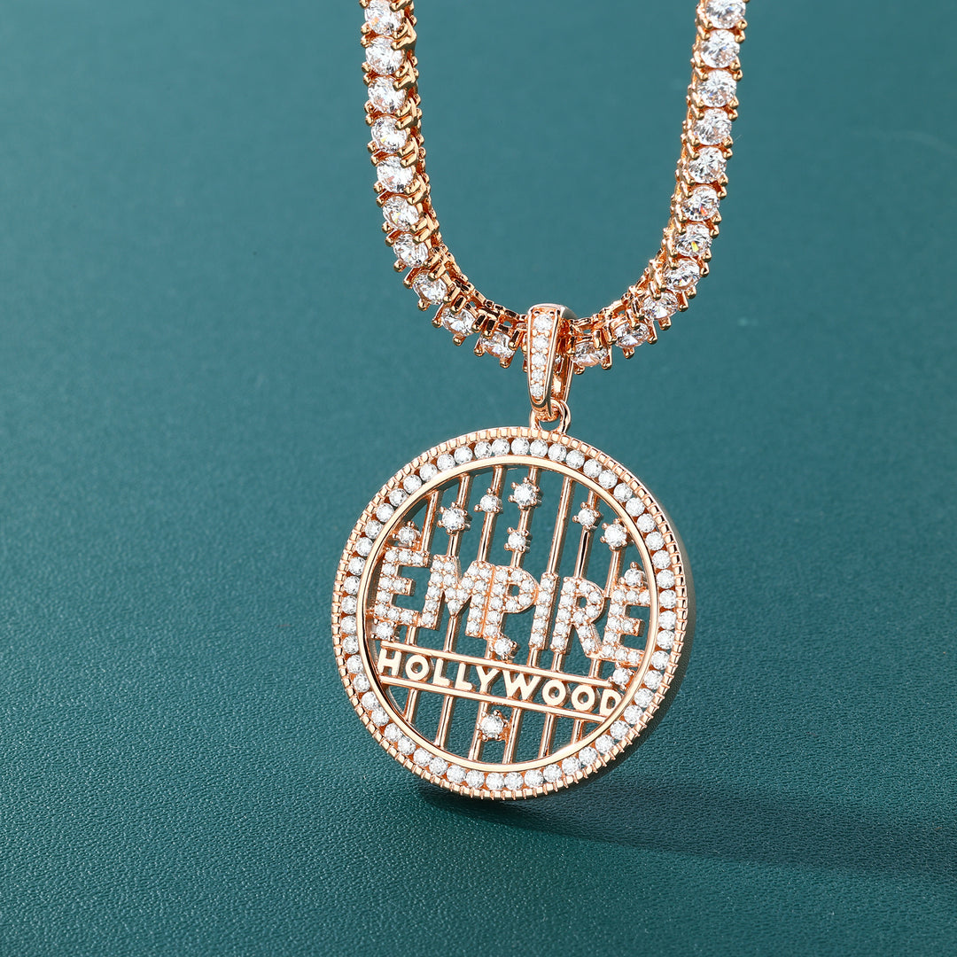 EMPIRE HOLLYWOOD Pendent - 30mm (Rose Gold)