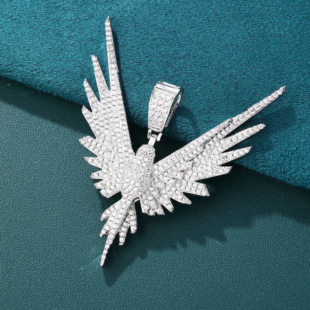 Soar High Pendant  - (White Gold)【無料ネックレス付属】