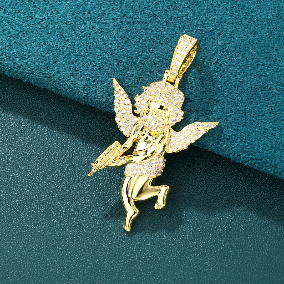 Holy Shooter Pendant - (18K Gold)【無料ネックレス付属】