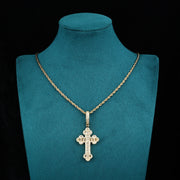 Royal Chapel Cross Pendant - (18K Gold)【無料ネックレス付属】