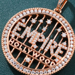 ギャラリービューアに画像を読み込み、EMPIRE HOLLYWOOD Pendent - 30mm (Rose Gold)
