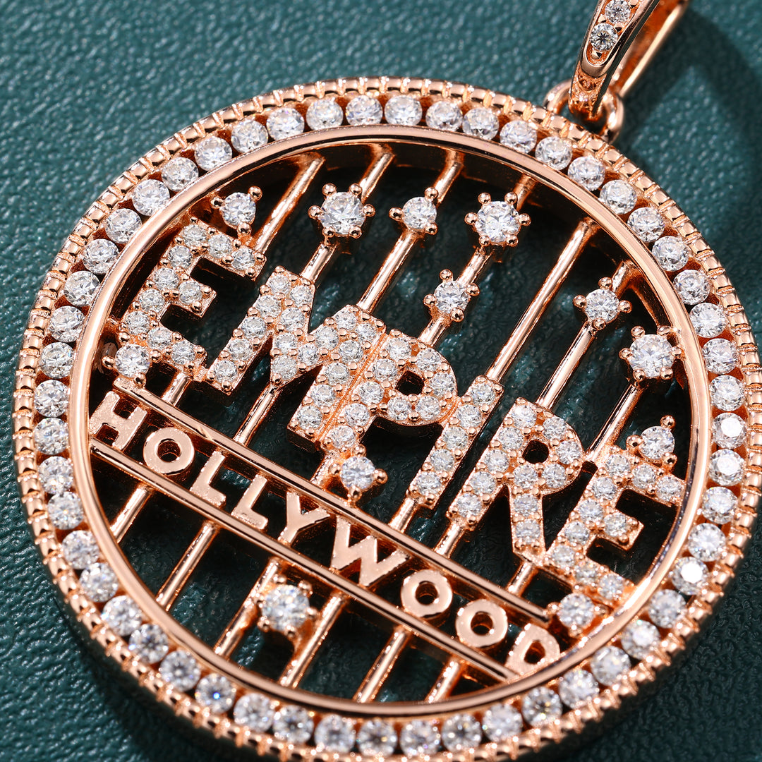 EMPIRE HOLLYWOOD Pendent - 30mm (Rose Gold)