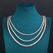 Tennis Chain - 3mm (Rose Gold)