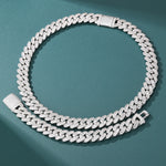 ギャラリービューアに画像を読み込み、Galaxy Cuban Bracelet - 16mm (White Gold)
