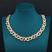 Infinity Cuban Chain - 16mm (18K Gold)
