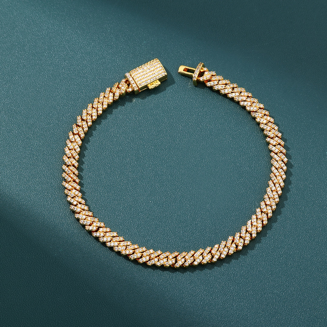 ESSENTIAL CUBAN BRACELET - 5mm (18K Gold Plated)