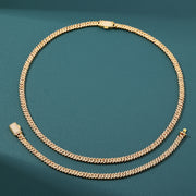 ESSENTIAL CUBAN BRACELET - 5mm (18K Gold Plated)