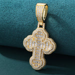 Load image into Gallery viewer, Sacred Glow Cross Pendant - (18K Gold)【無料ネックレス付属】
