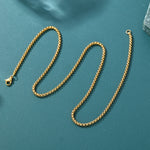 ギャラリービューアに画像を読み込み、Belcher Link Chain - 2mm〜6mm (Gold)
