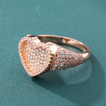 Load image into Gallery viewer, Radiant Heart Ring (Rose Gold)
