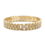 Load image into Gallery viewer, Imperial Box Bracelet - 10mm (18K Gold)
