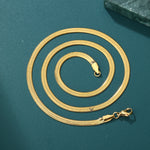 ギャラリービューアに画像を読み込み、Herringbone Chain - 2mm〜6mm (Gold)
