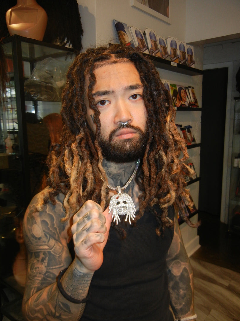 Dread Pendant × Tennis Chain(5mm)【受注販売】