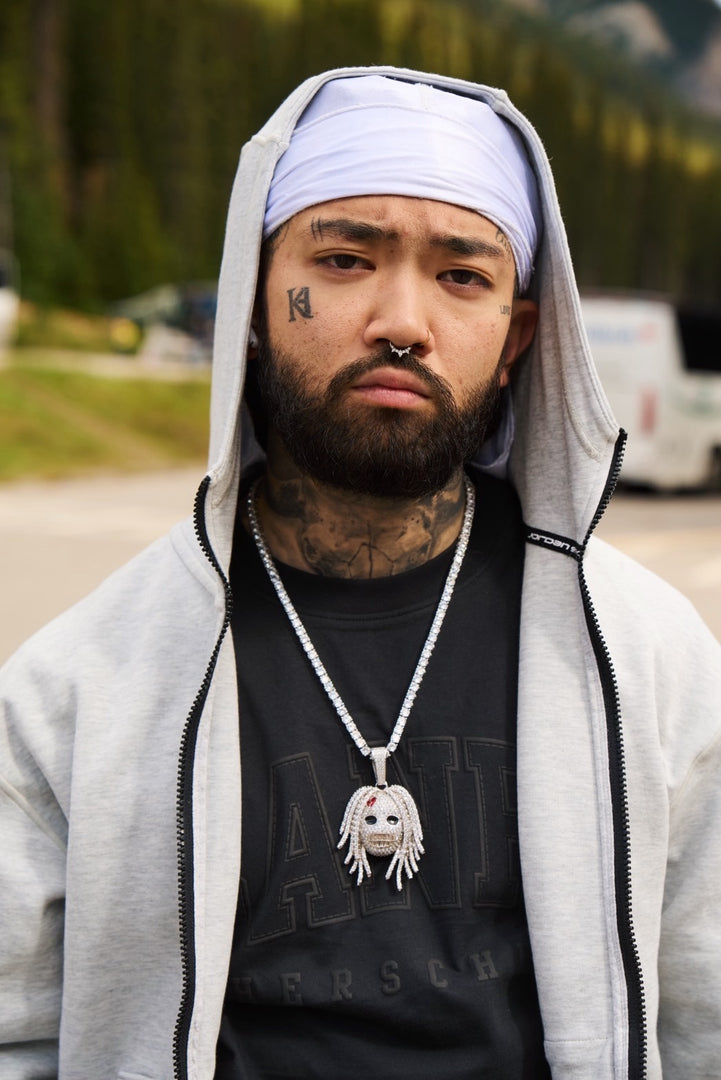 Dread Pendant × Tennis Chain(5mm)【受注販売】