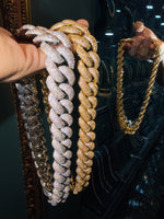 Load image into Gallery viewer, THE EMPEROR CUBAN - 25mm (18K Gold Plated)