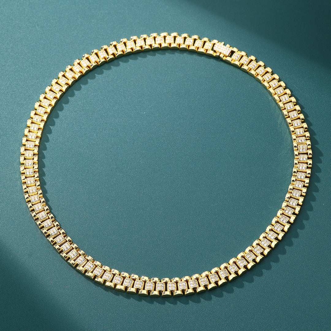 Imperial Box Chain - 10mm (18K Gold)