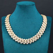 Majesty Cuban Bracelet - 19mm (18K Gold)