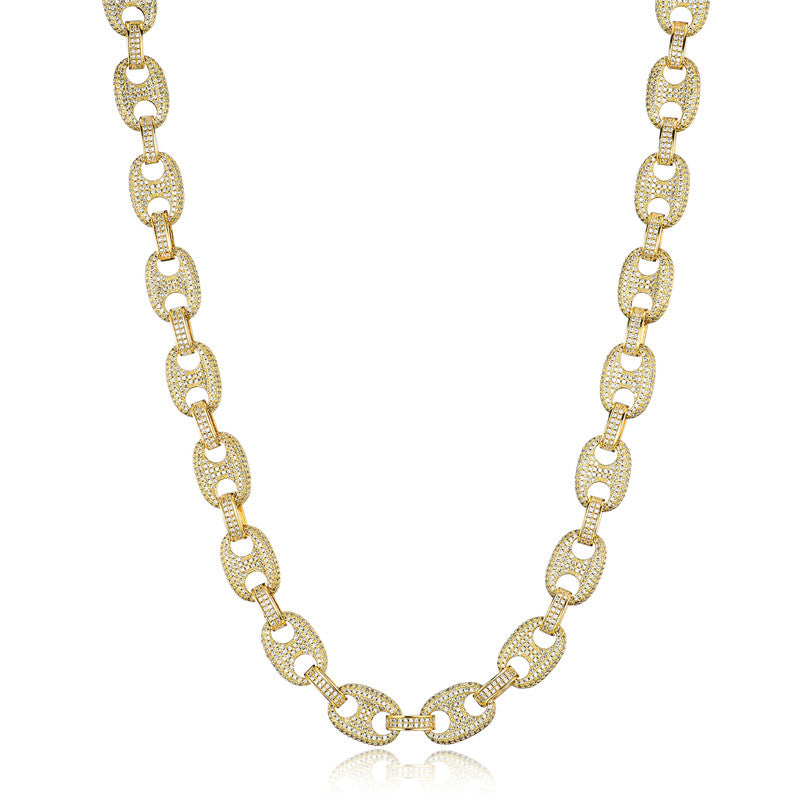 Gucci Cuban Chain - 12mm (18K Gold)