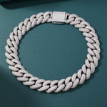 Load image into Gallery viewer, THE EMPEROR CUBAN - 25mm (White Gold)