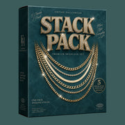 STACK PACK ネックレス5本セット ゴールド